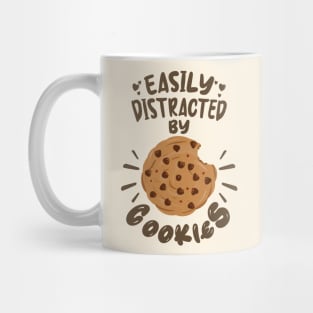 Easily Distracted by Cookies Mug
